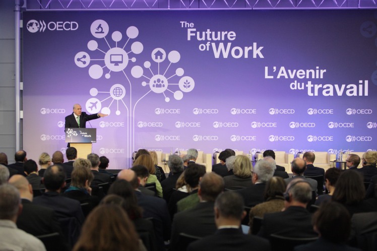 14 january 2015 -Policy Forum on the Future of Work, OECD. Photo: MarcoIlluminati/OECD